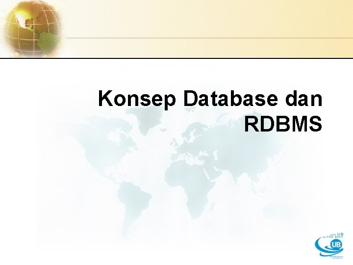 Konsep Database dan RDBMS 