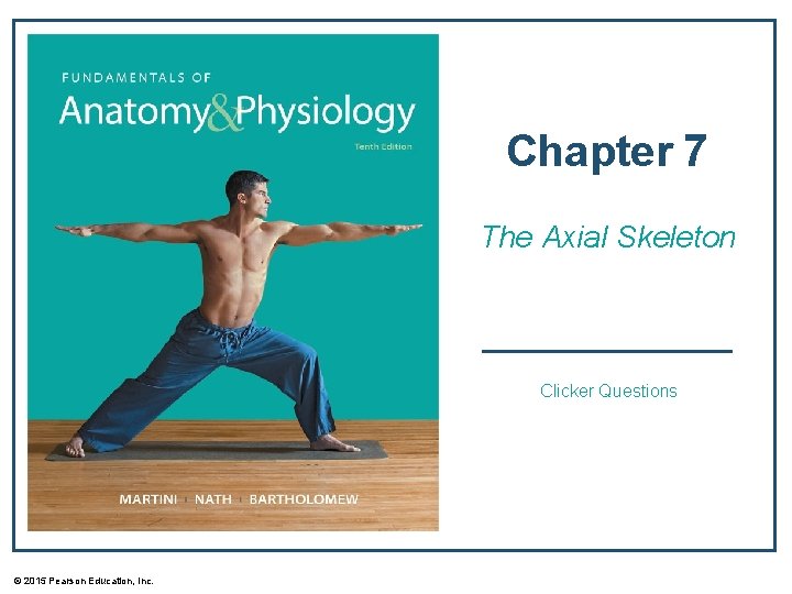 Chapter 7 The Axial Skeleton Clicker Questions © 2015 Pearson Education, Inc. 