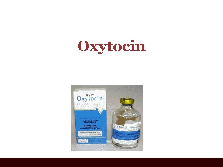 Oxytocin 