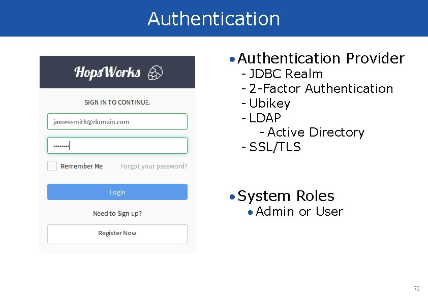 Authentication Provider - JDBC Realm - 2 -Factor Authentication - Ubikey - LDAP -