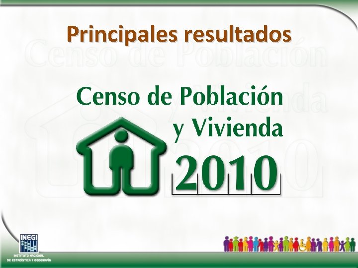 Principales resultados 