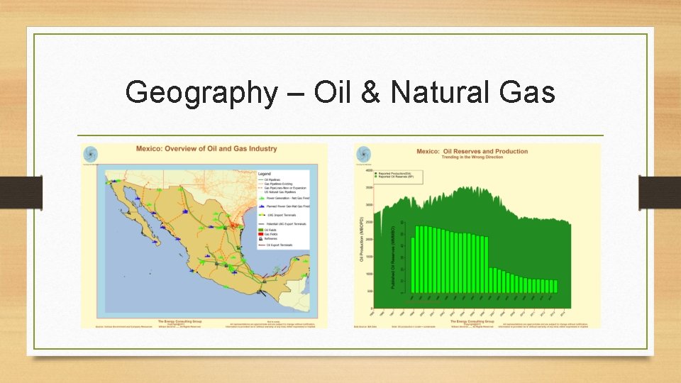 Geography – Oil & Natural Gas 