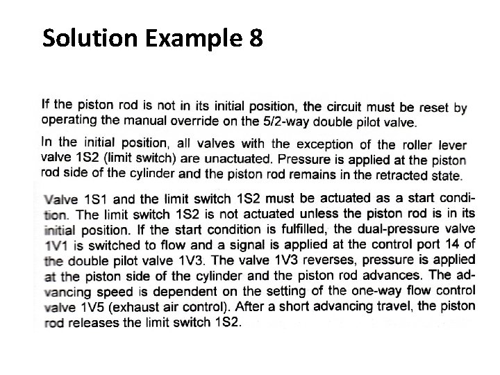 Solution Example 8 