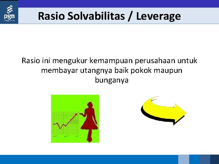 Rasio Solvabilitas / Leverage Rasio ini mengukur kemampuan perusahaan untuk membayar utangnya baik pokok