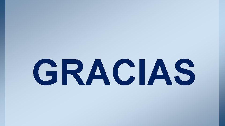 GRACIAS 