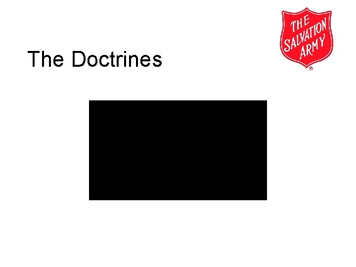 The Doctrines 