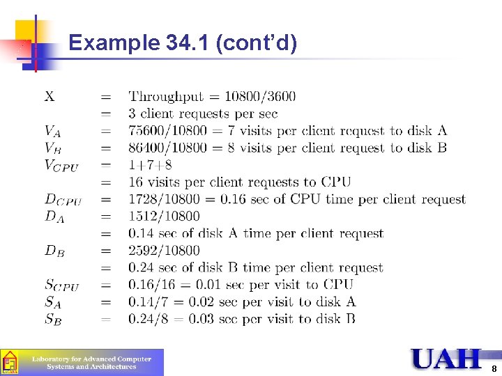 Example 34. 1 (cont’d) 8 