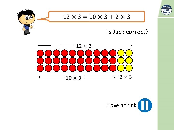  Is Jack correct? Have a think 