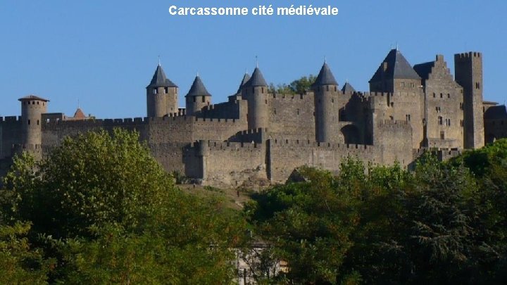 Carcassonne cité médiévale 