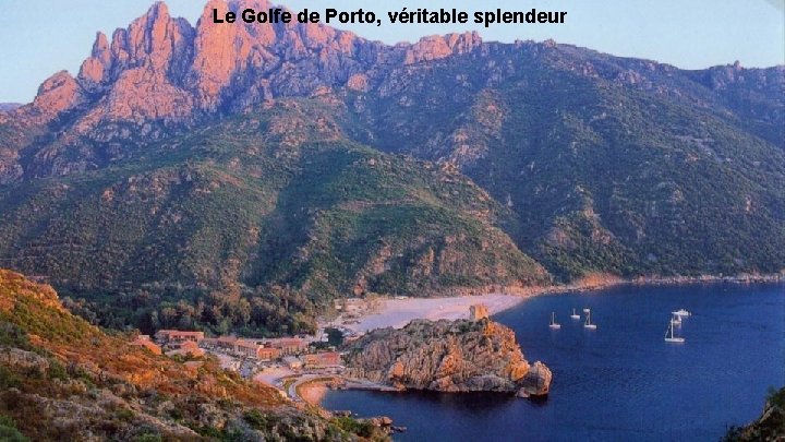 Le Golfe de Porto, véritable splendeur 