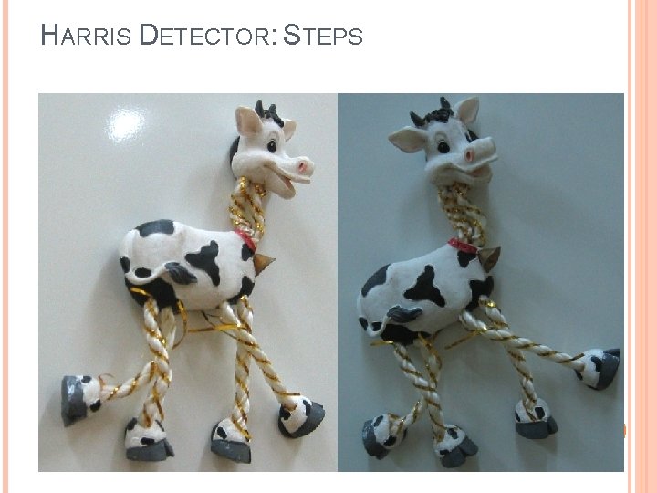 HARRIS DETECTOR: STEPS 