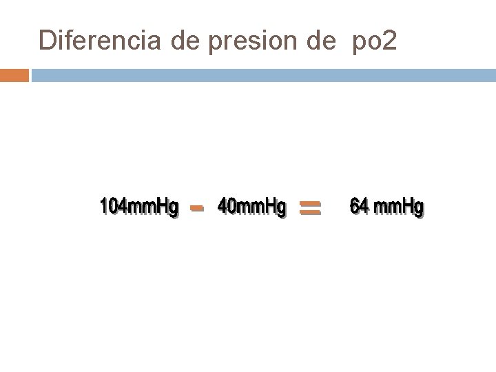 Diferencia de presion de po 2 Diferencia de presion de po 2