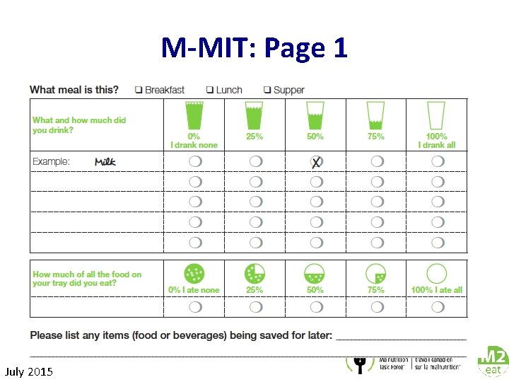 M-MIT: Page 1 July 2015 