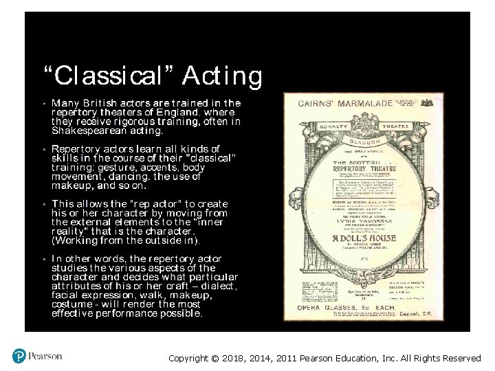 Copyright © 2018, 2014, 2011 Pearson Education, Inc. All Rights Reserved Copyright © 2018, 2014, 2011 Pearson Education, Inc. All Rights Reserved