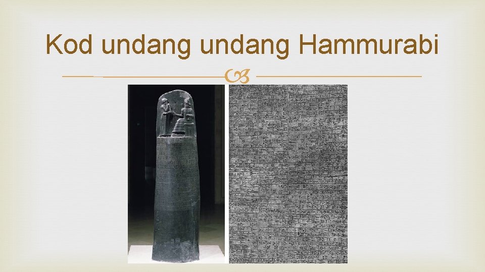 Kod undang Hammurabi 
