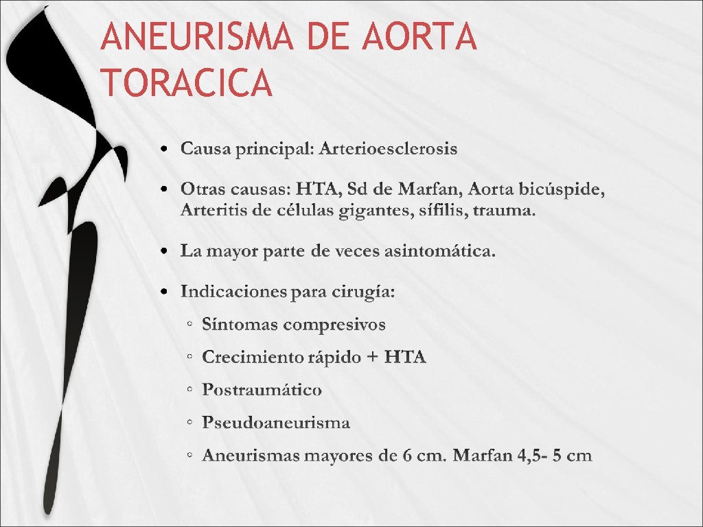 ANEURISMA DE AORTA TORACICA 