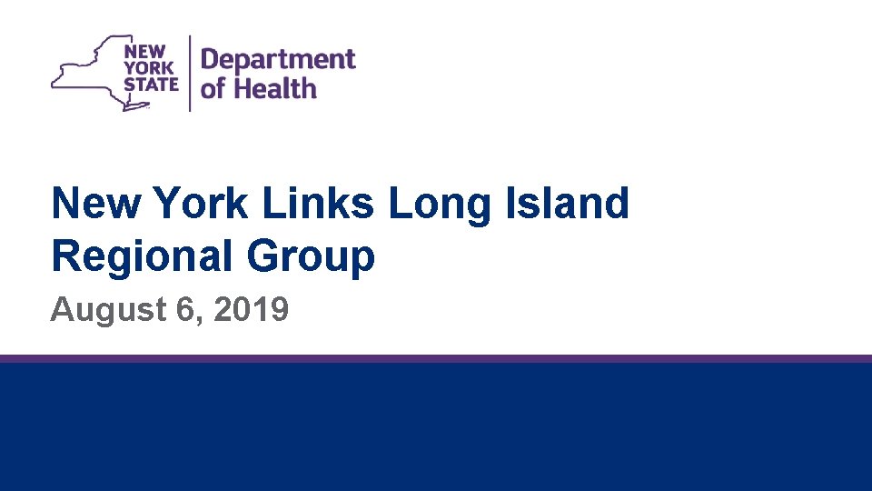 New York Links Long Island Regional Group August 6, 2019 