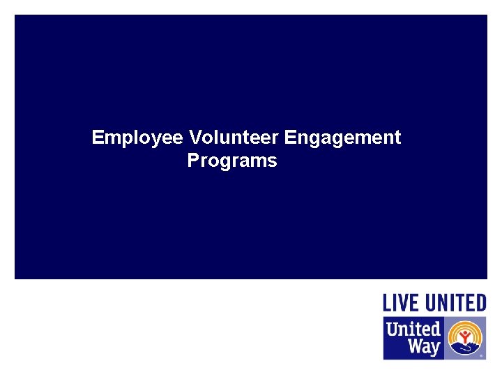 Employee Volunteer Engagement Programs 