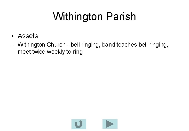 Withington Parish • Assets - Withington Church - bell ringing, band teaches bell ringing,