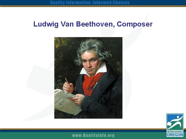 Ludwig Van Beethoven, Composer 