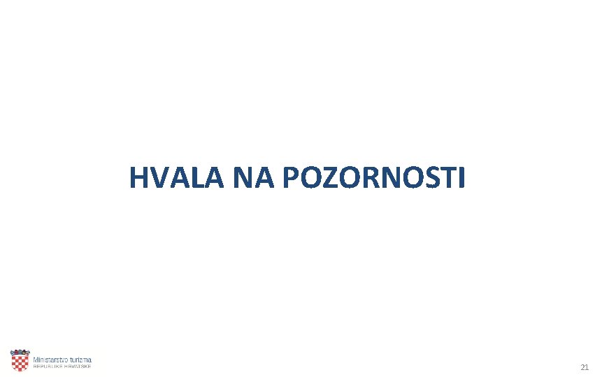 HVALA NA POZORNOSTI 21 