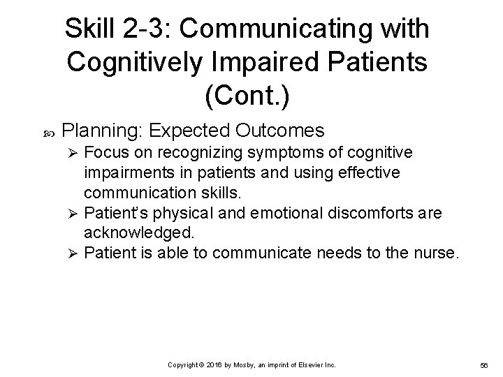 Chapter 2 Communication And Collaboration Copyright 2016 By