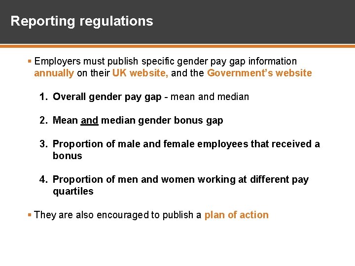 Gillian Unsworth Head of Gender Pay Gap Reporting