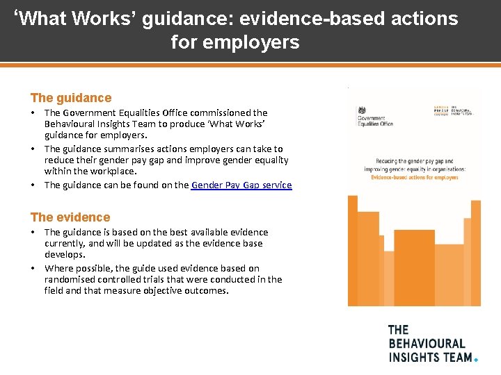 Gillian Unsworth Head of Gender Pay Gap Reporting