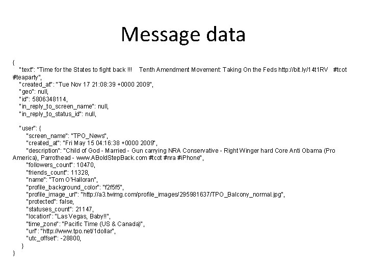 Message data { "text": "Time for the States to fight back !!! Tenth Amendment Message data { "text": "Time for the States to fight back !!! Tenth Amendment