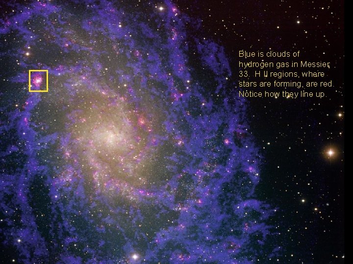 The simplest nuclear reaction that makes stars shine Blue is clouds of hydrogen gas