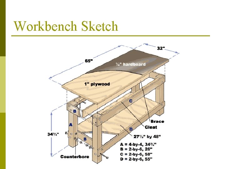 Workbench Sketch 