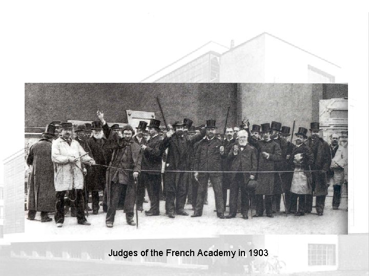 Judges of the French Academy in 1903 