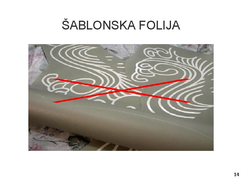 ŠABLONSKA FOLIJA 14 