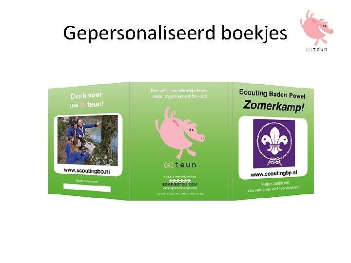 Gepersonaliseerd boekjes 