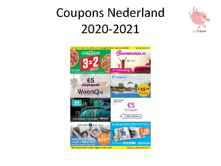 Coupons Nederland 2020 2021 