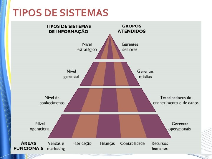 TIPOS DE SISTEMAS TIPOS DE SISTEMAS