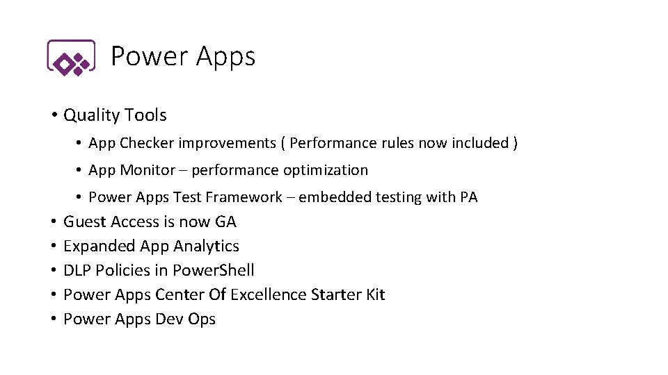 Power Apps • Quality Tools • App Checker improvements ( Performance rules now included