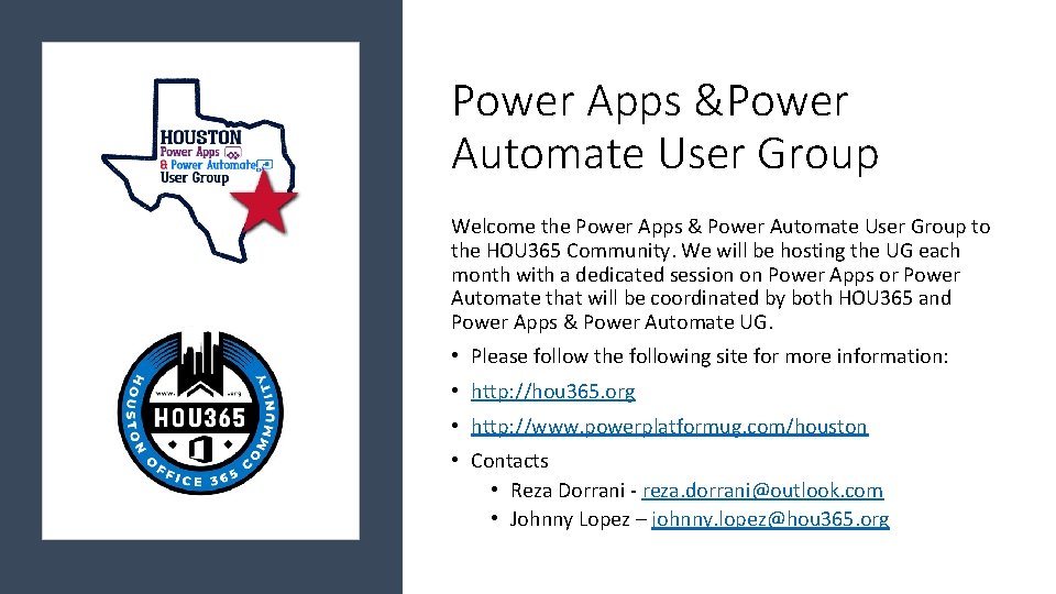 Power Apps &Power Automate User Group Welcome the Power Apps & Power Automate User