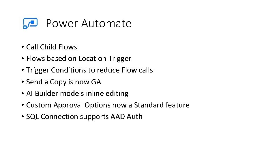 Power Automate • Call Child Flows • Flows based on Location Trigger • Trigger