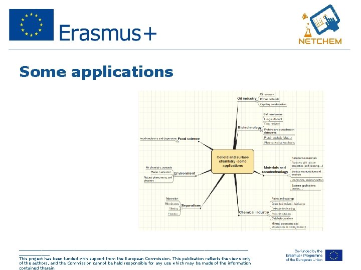 Some applications _____________________________________________ This project has been funded with support from the European Commission.