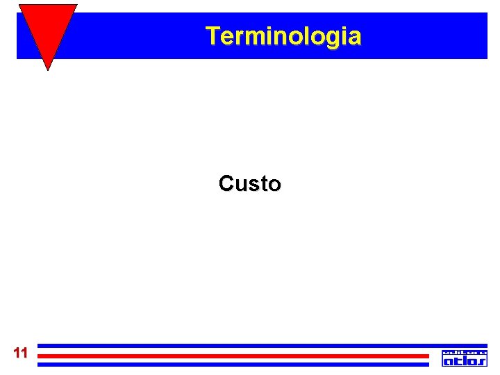 Terminologia Custo 11 