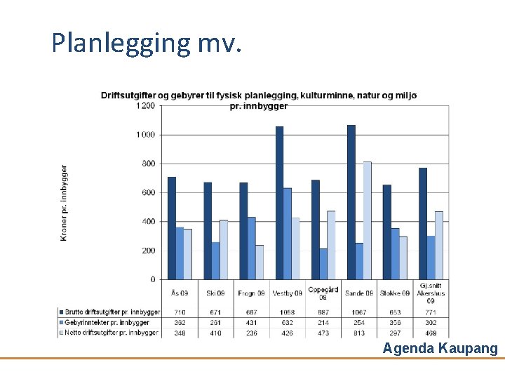 Planlegging mv. Agenda Kaupang 