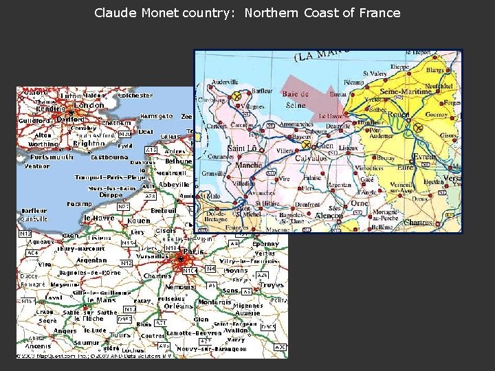 Claude Monet country: Northern Coast of France 