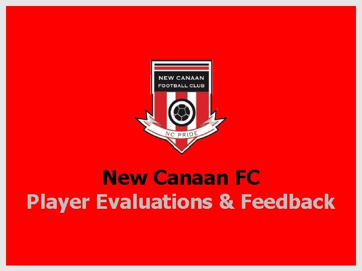 New Canaan FC Player Evaluations & Feedback 