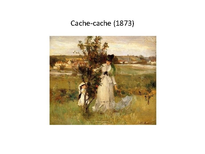 Peintures de Berthe Morisot Autoportrait 1885 Sur le
