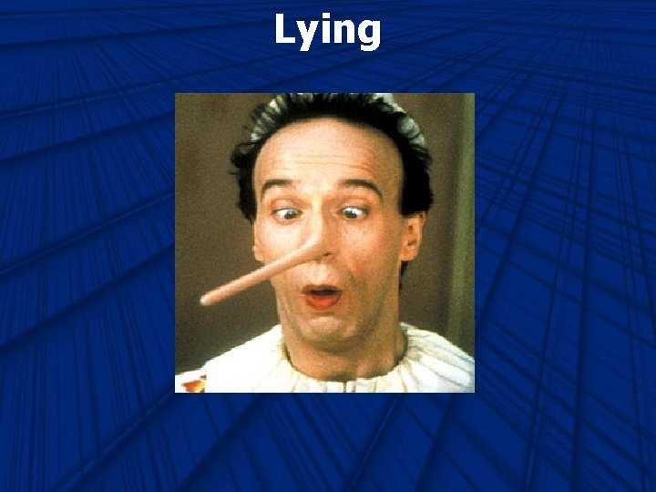 Lying 