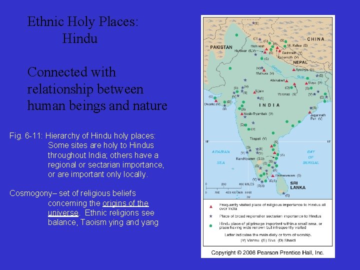 Ethnic Holy Places: Hindu Connected with relationship between human beings and nature Fig. 6