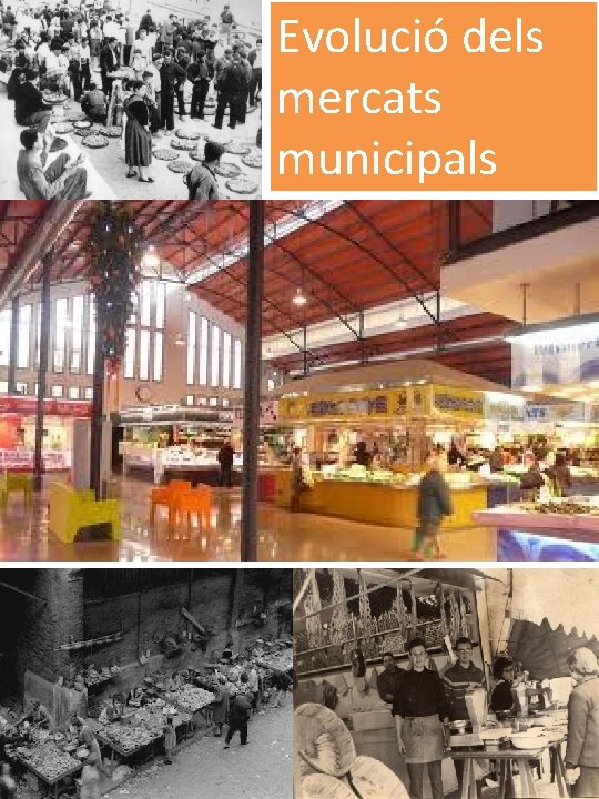 Evolució dels mercats municipals 