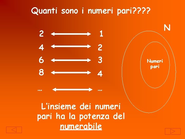 Quanti sono i numeri pari? ? 2 1 4 6 2 3 8 4