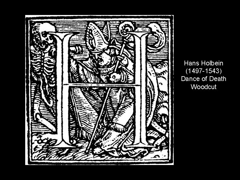 Hans Holbein (1497 -1543) Dance of Death Woodcut 